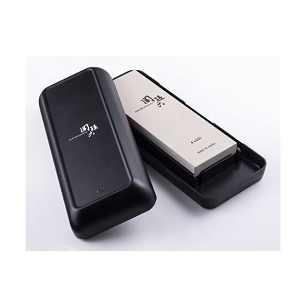 他サイト： 貝印 KAI 関孫六 仕上 砥石 包丁 研ぎ器 #4000 収納 ケース 付 日本製 AP0332の商品画像