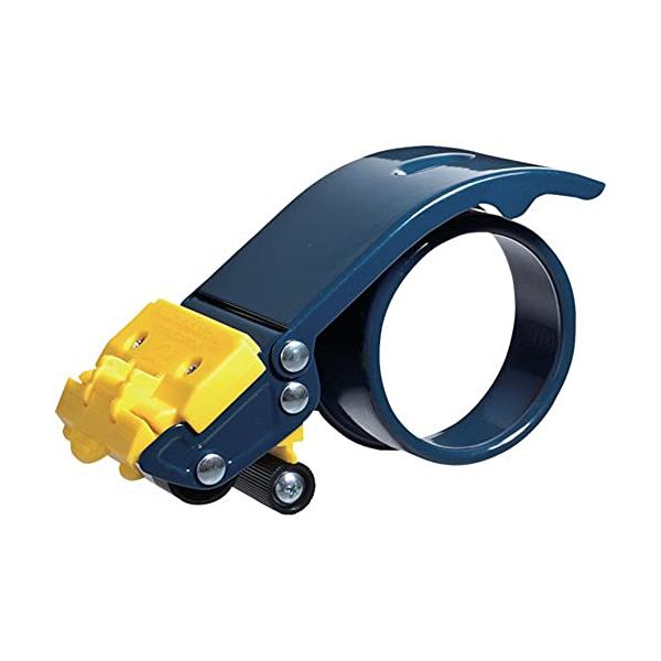 他サイト： TRUSCO(トラスコ) テープカッター スチールタイプ セーフティカバー付 最大テープ幅50mm TEX-266Aの商品画像