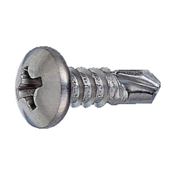 他サイト： TRUSCO(トラスコ) ドリルねじナベ 板金用 ステンレス M4×10 34本入 SPJ10の商品画像