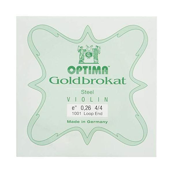 他サイト： ゴールドブロカット ゴールドブラカット バイオリンE線0.26ループエンド(6本セット)の商品画像