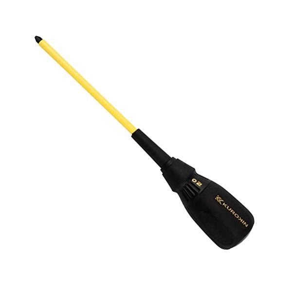 他サイト： フジ矢 電工ドライバー +2.0 軸長150mm 黒金 526D-BGの商品画像