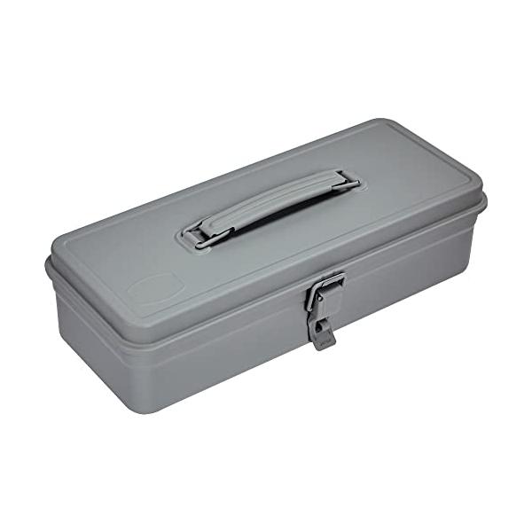 他サイト： トラスコ中山(TRUSCO) トランク型工具箱 333X137X96.8 ライトグレー T-320LGの商品画像