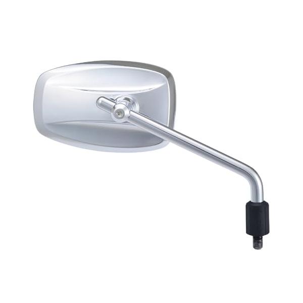 他サイト： デイトナ(Daytona) ハイビジミラー バイク用 ミラー 10mm正ネジ 耐振 広角 新保安基準適合 パラレル ロー クローム 左右共通 片の商品画像