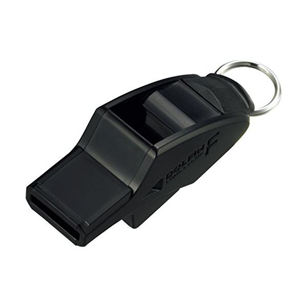 他サイト： モルテン(molten) レフェリーグッズ サッカー専用ホイッスル ドルフィンF 黒 RA0070-Kの商品画像