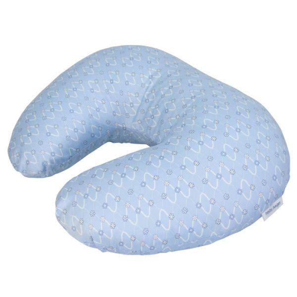 ■商品名：授乳クッション　プチアンジェ ■サイズ：約　幅58×奥行45×高さ（最大）18cm ■中素材：わた（ポリエステル100％）、中袋：ポリエステル100％ ■カバー素材：綿100％ ■重さ：約520g ■カラー：サックス ■製造：日本...