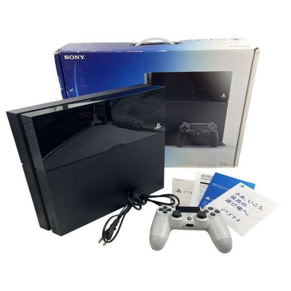 ■ 美品 SONY PlayStation4 CUH-1100A ソニー プレイステーション4 本体 テレビゲーム機 ブラック コントローラー