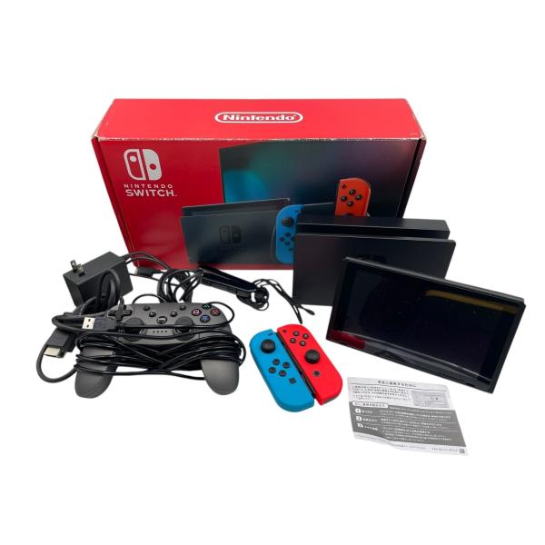 Nintendo Switch 本体 HAC-001 Joy-Con 美品 □美品 Nintendo Switch 本体 HAC-001(-01) 任天堂 スイッチ Joy-Con