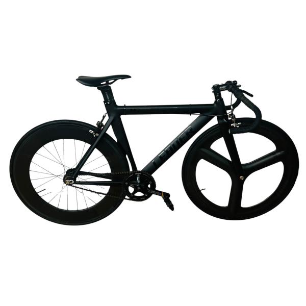 ■LEADER 725 ピストバイク 27インチ Sサイズ ブラック シングルスピード 傷汚れあり 本体のみ2324852