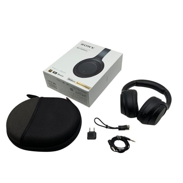 【中古】SONY WH-1000XM3 ワイヤレスヘッドホン ブラック □SONY WH-1000XM3 ブラック ワイヤレス ヘッドホン ノイズキャンセ