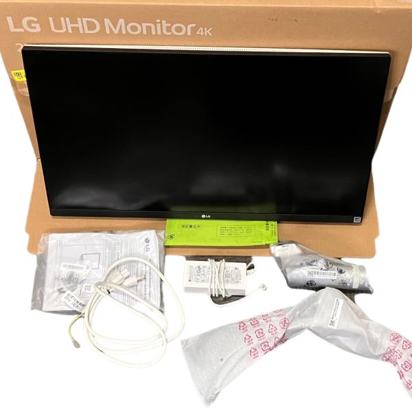 □LG 27UP600-W 27インチ 4K UHD モニター IPS 非光沢 HDMI