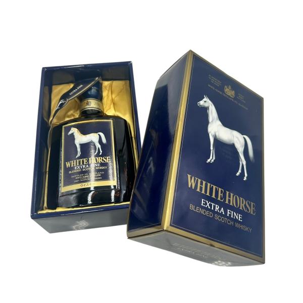 ■WHITE HORSE ホワイトホース エクストラファイン 750ml 43% スコッチウイスキー 箱付き 未開封2489209