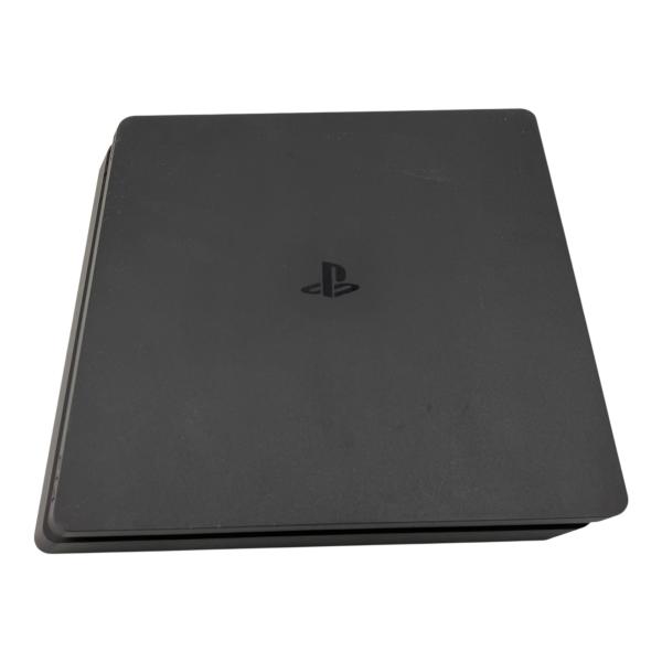 ■SONY PS4 CUH-2100A 500GB 本体 ブラック 初期化済 動作確認済 外装スレ傷あり 付属品なし2539003