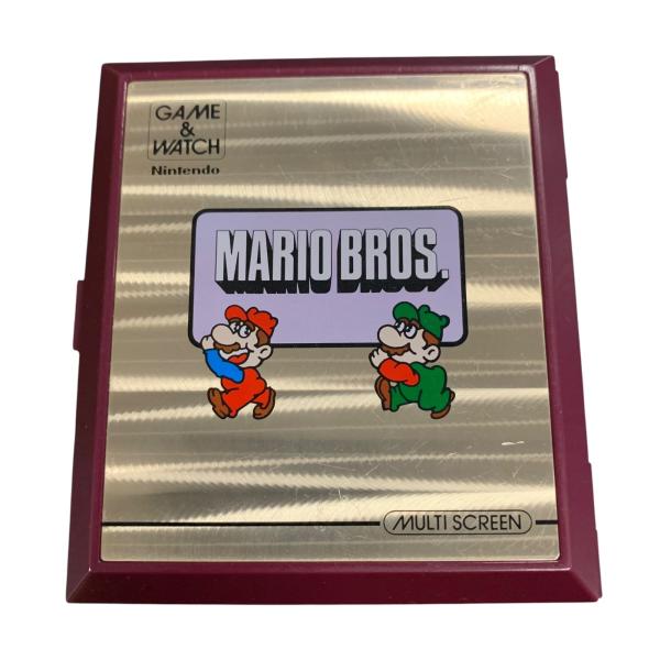 【動作品】【美品】任天堂 ゲームウォッチ マリオブラザーズ マルチスクリーン □Nintendo GAME&WATCH マリオブラザーズ MW-56 ゲームウォッチ マルチ