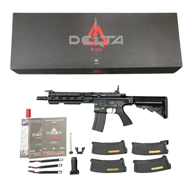 東京マルイ次世代電動ガン デルタカスタムブラックマガジン4本付き □東京マルイ HK416D DELTA BLACK 次世代電動ガン マガジン4本付