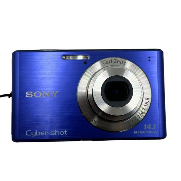 □SONY Cyber-shot DSC-W550 ブルー デジタルカメラ 1410万画素 Carl