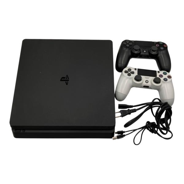 ■SONY PlayStation4 PS4 CUH-2000A 500GB 本体 コントローラー2個 電源ケーブル USBケーブル付き 初期化済み 動作確認済み2624037