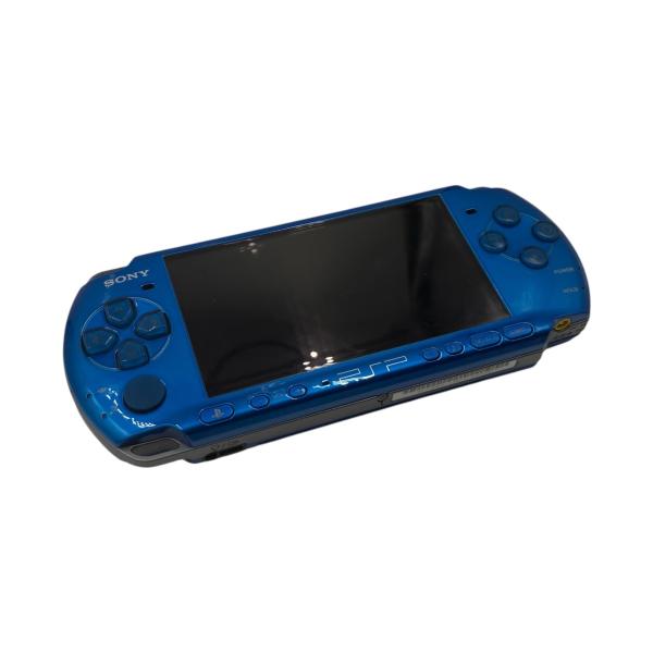 ■ SONY PSP-3000 バイブラントブルー プレイステーションポータブル 本体 ソニー PSP