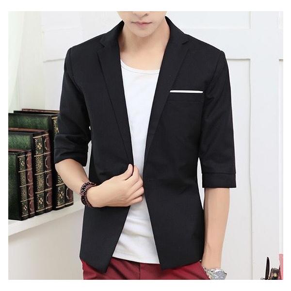 七分丈ジャケット メンズ ブルゾン カジュアル ハーフ ジャケット Buyee Buyee Japanese Proxy Service Buy From Japan Bot Online