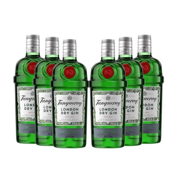 タンカレー ロンドン ドライジン 6本セット 47.3% 750ml ジン 正規 送料無料
