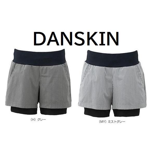 DANSKIN（ダンスキン） ショートパンツ レディース レイヤード