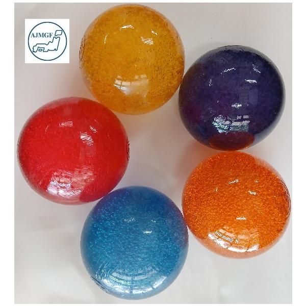 マレットゴルフボール 最軽量 ボール　しが　バブルボール*１個のお値段です*　品切れ中のオレンジ・レッドは12月末頃上がり予定となります。【特徴】　軽量　バブルボール　約215ｇ気泡の入り方はランダムで多少ムラがあります。白いスポットがあり...