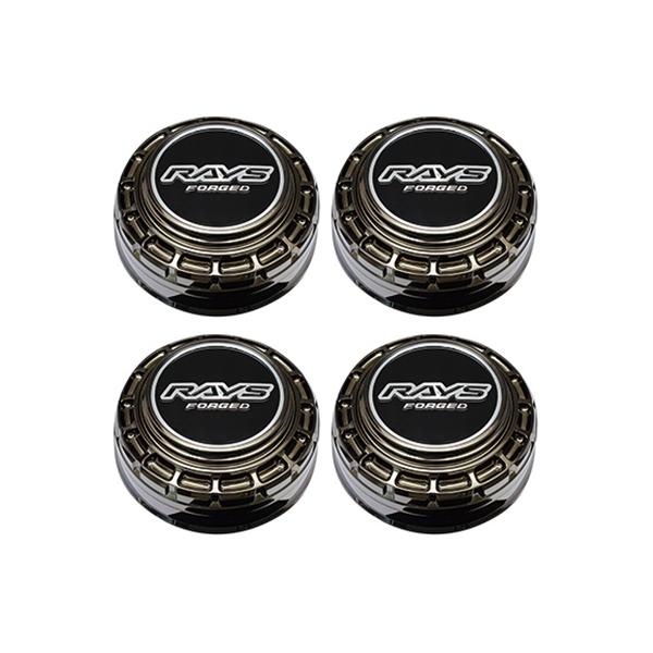 【在庫あり】即日発送 RAYS VOLK RACING センターキャップ No.83 VR CAP MODEL-05 (5H-150) BK-Chrome 4個セット