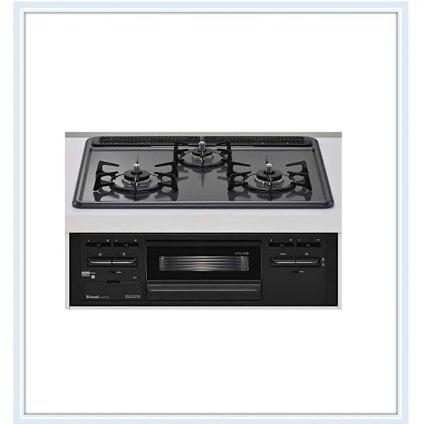 リンナイ（Rinnai） RB32AM5H2S-BW 在庫有り ビルトインコンロW600水無