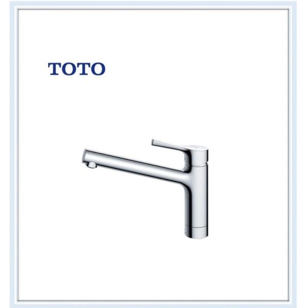 TOTO 台付シングル混合水栓(エコシングル、共用) TKS05301J (水 TOTO 台付シングル混合水栓(エコシングル、共用) TKS05301J (水
