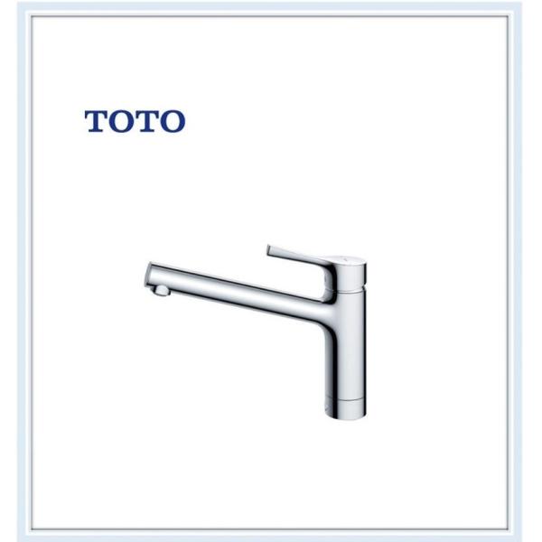 TOTO 台付シングル混合水栓(エコシングル、共用) TKS05301J (水栓金具