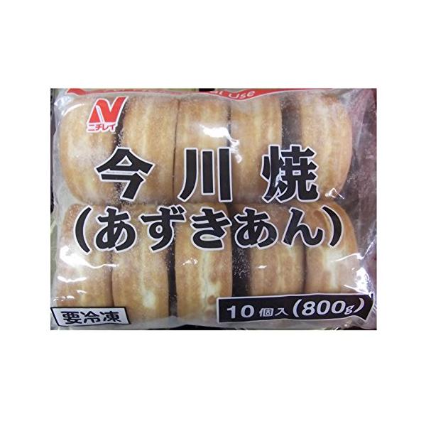 FQ今川焼 80g × 10個入 ニチレイ 10人前 10人分 スイーツ デザート おやつ 和菓子 甘味 和食 家庭用 業務用 [冷凍食品]