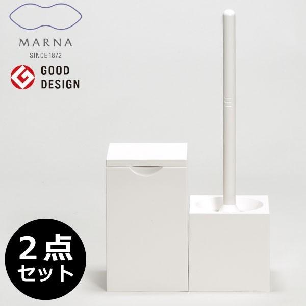 トイレブラシ トイレポット トイレゴミ箱 おしゃれ 収納 トイレブラシケース トイレブラシセット 北欧 清潔 白 トイレ掃除用品 スクエア 2個セット 047a 006 ママチー 通販 Yahoo ショッピング
