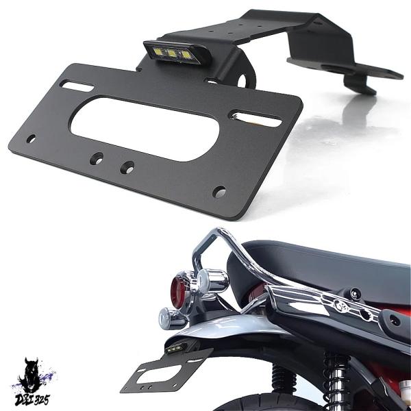 美品 互換品】 2022-2024 ホンダダックス125用 ナンバープレートホルダー