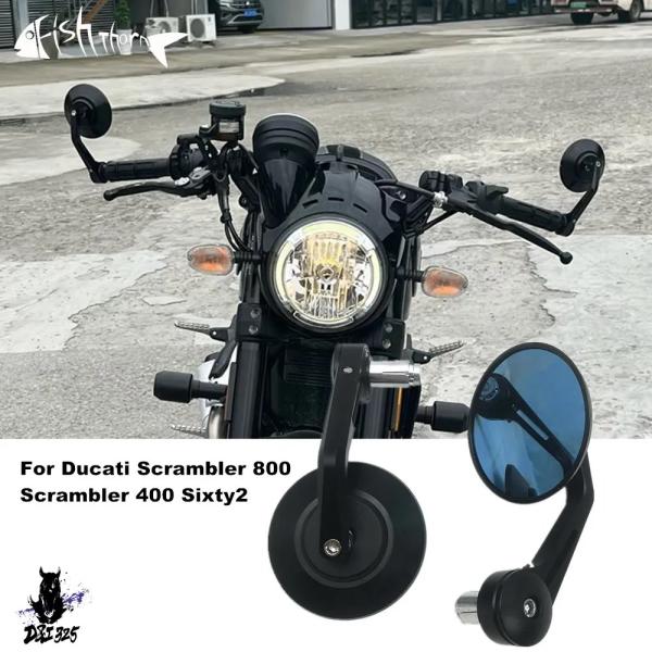 互換品】 ドゥカティ スクランブラー8002016-2024 ミラーバイク 社外製