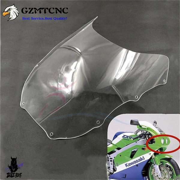 Kawasaki／ZXR400 フロントスクリーン 純正形状 互換品】 カワサキ ZXR400 H1-H2 (2ライト) 用 1989-1990 ダブルランプ