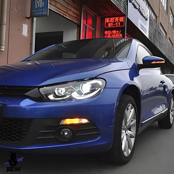 互換品】 2009-2014 VWシロッコ オリジナルヘッドライト LEDヘッド