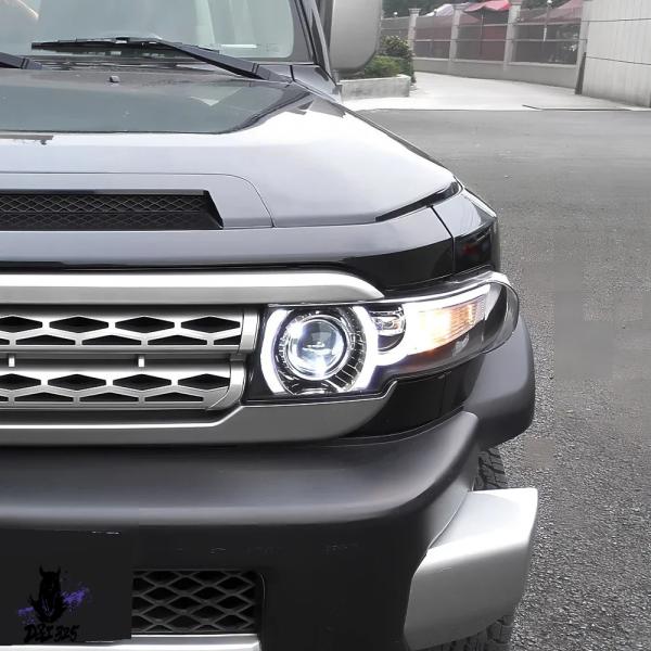 互換品】 トヨタ FJクルーザー 2007-2017 オートヘッドライト LEDカー