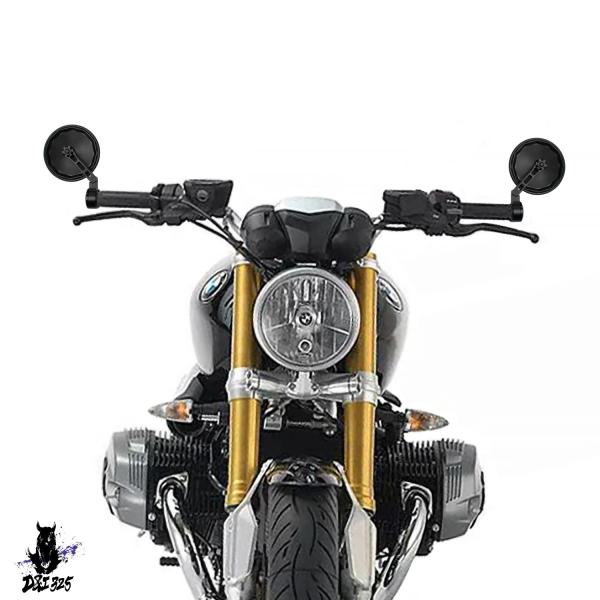 互換品】 EMARK バイクバーエンドミラーハンドルバー BMW R12nineT
