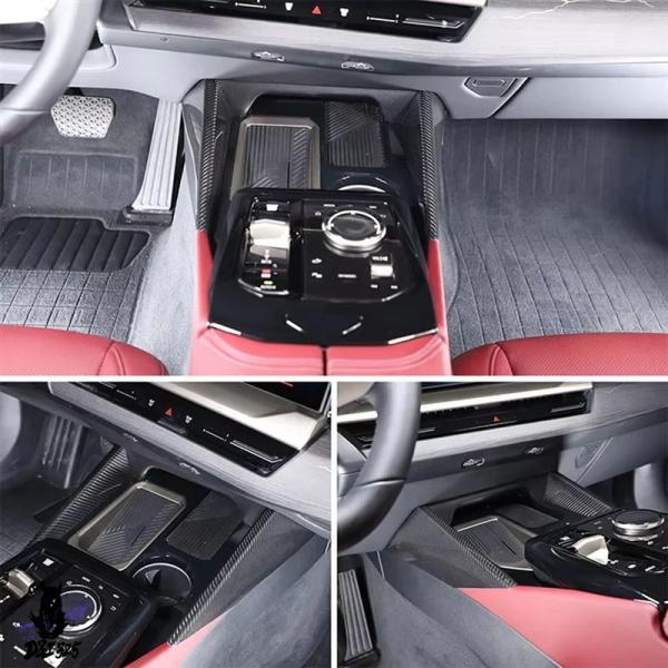 互換品】 BMW 5 シリーズ G60 2024 リアルカーボンセンターコンソール