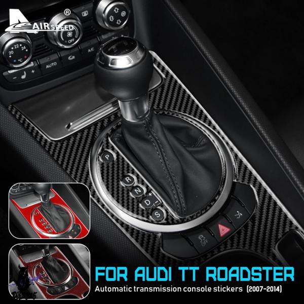 【並行輸入品】 カーボンギアシフトパネル カーアクセサリー アウディTT LHD 2007 2008 2009 2010 2011 2012 2013 2014
