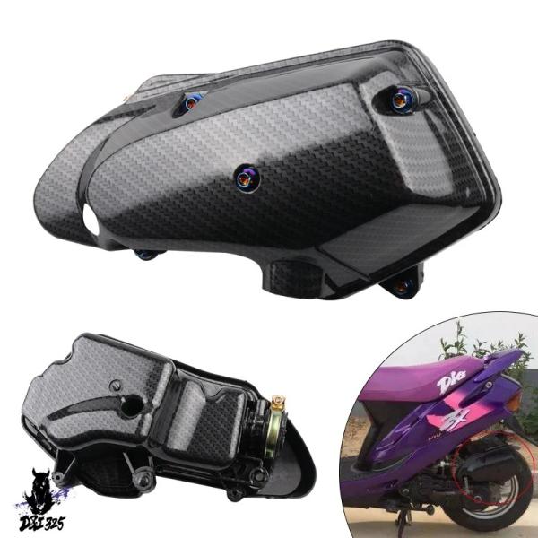 【並行輸入品】 バイク イミテーションカーボンエアフィルター dio 50 af27 af28 エアフィルター