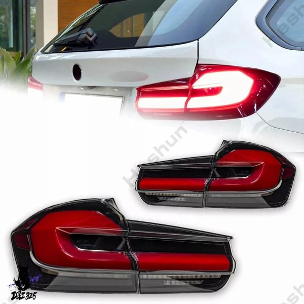 【並行輸入品】 BMW F31 3シリーズツーリング/エーステート 328i 320d 2012-2019 ペア フルLEDテールライト テールランプ リアラン