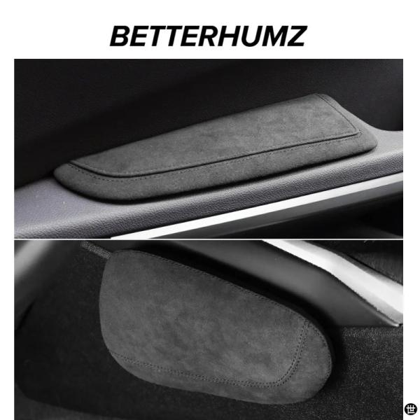 衝突防止ドアアームレスト エルボーパッド レッグサポートクッション アルカンタラ製 BMW F30 F20 G20 G30 X3 G01 X5 E70 X6 E71