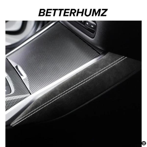 インテリア用アルカンターララップ センターコンソール収納パネル サイドトリムストリップ インテリアアクセサリー製 BMW G20 G23 G28 G42 I3 