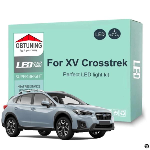 電球キットスバル XV CROSSTREK 2013-2021-24 CANBUS 車屋内ドーム読書トランク車両 LED インテリアランプ