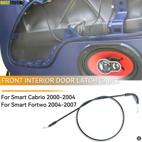 インテリアドアハンドルリリースロックケーブルスマートフォーツー 450 カブリオシティクーペ 1998 - 2007 Q0001973V005 自動車アクセサリ