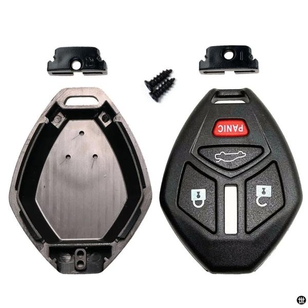 交換用キーシェルパッド三菱エクリプスギャランランサー EVO アウトランダースポーツ ASX リモートカー FOB ケースリペアキット