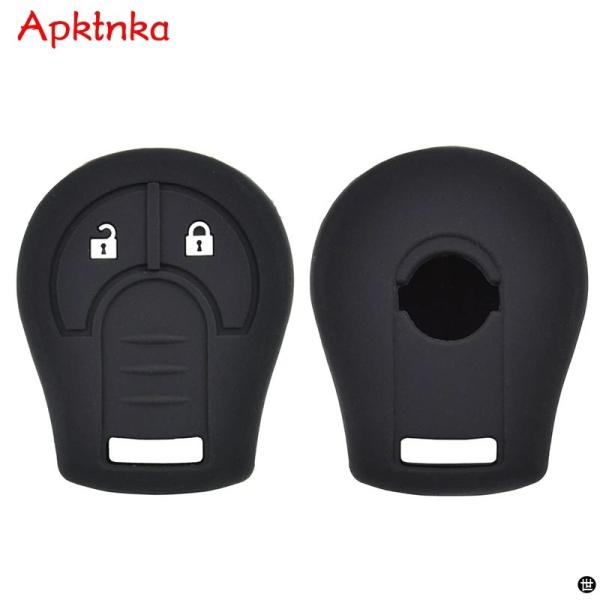 APKTNKA 4 ボタンスマートカードルノークリオダスターメガーヌコレオス風光明媚キャプチャカードケース黒キー FOB シェルキー