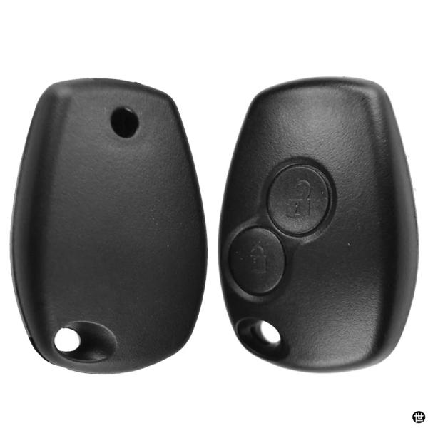 スマートキーシェルケース交換用 FOB ホルダールノークリオトラフィックマスターモーダストゥインゴマスターダチアダスターローガン 2 ボタン