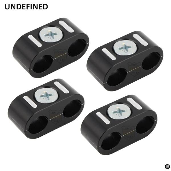 汎用バイクブレーキスロットルケーブルクリップクランプホルダーオイル