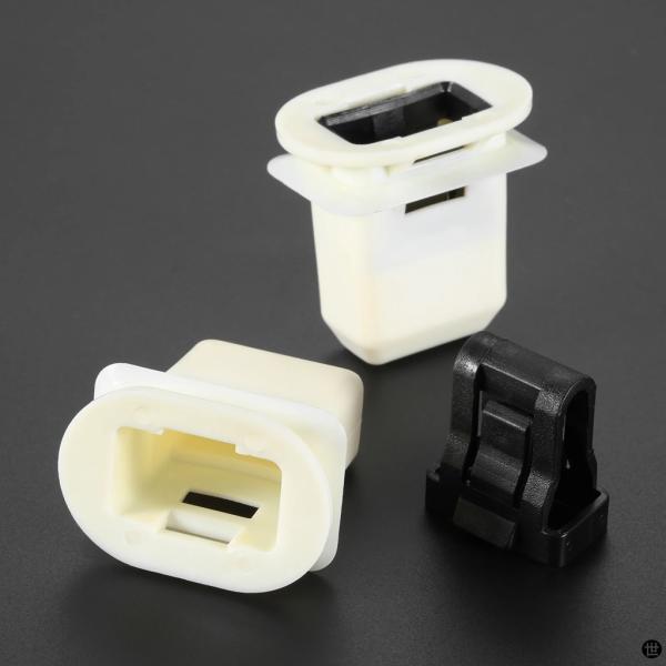 2 個アウディ A3 A4 A5 A6 A7 A8 Q3 Q5 Q7 Q8 車ナイロンリアクッションパッドクリップリアシートクリップシート固定バックルファスナー